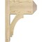 Ekena Millwork Imperial Craftsman Rough Sawn Outlooker, Douglas Fir, 8"W x 14"D x 18"H OUT08X14X18IMP04RDF - alternate 2